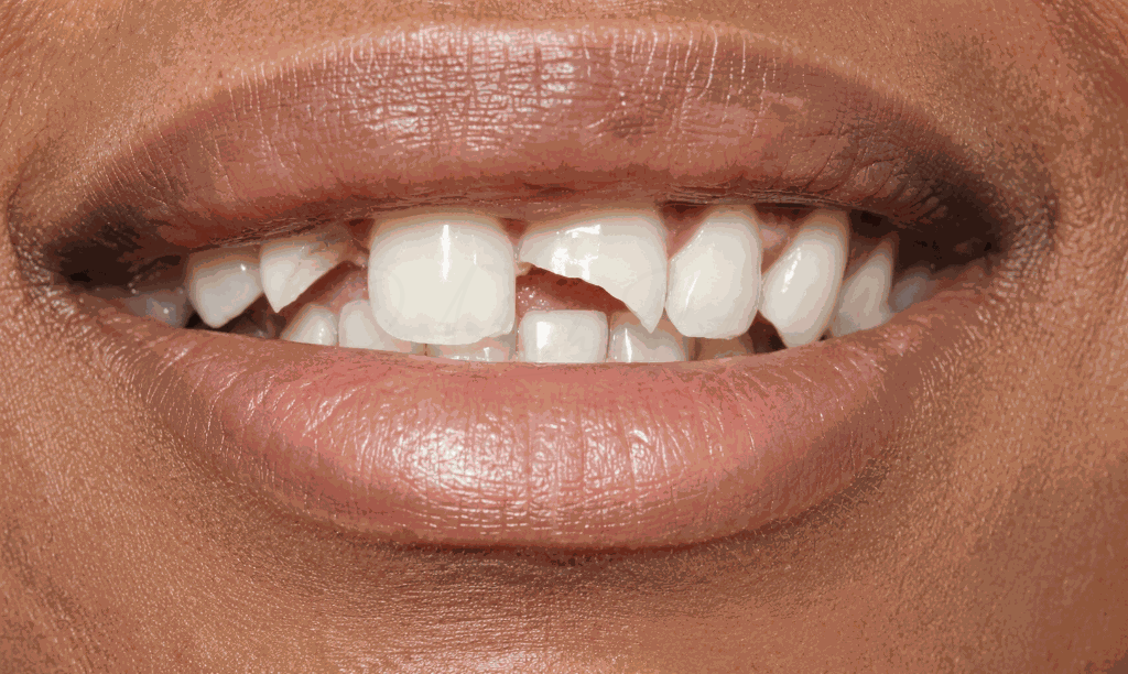 Diastema Closure Case 1 Before